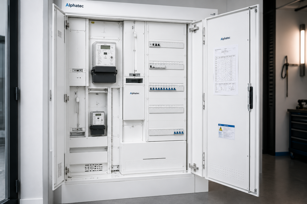 Zählerschrank und Verteiler für Industrie und Gewerbe